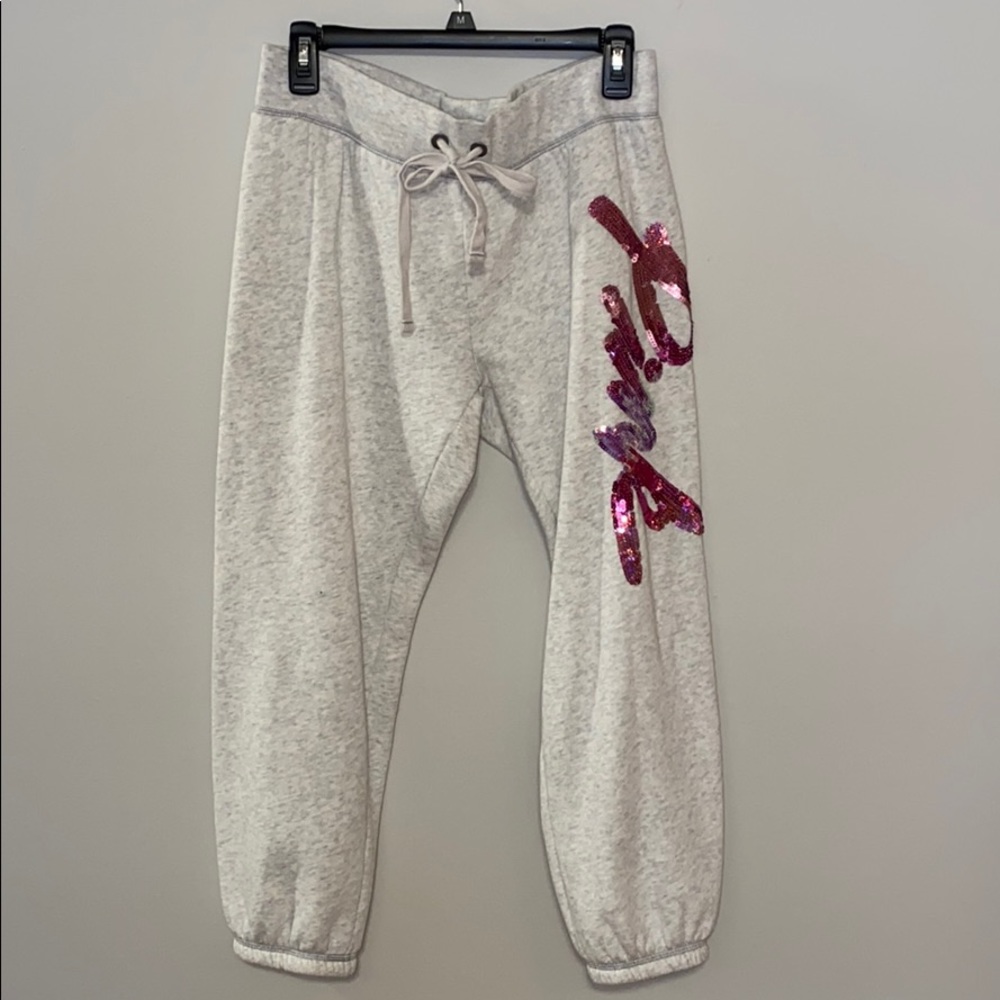 Victoria’s Secret PINK Sequin sweatpants!